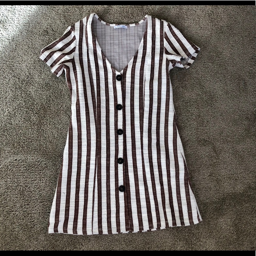 Zara Striped Mini Dress